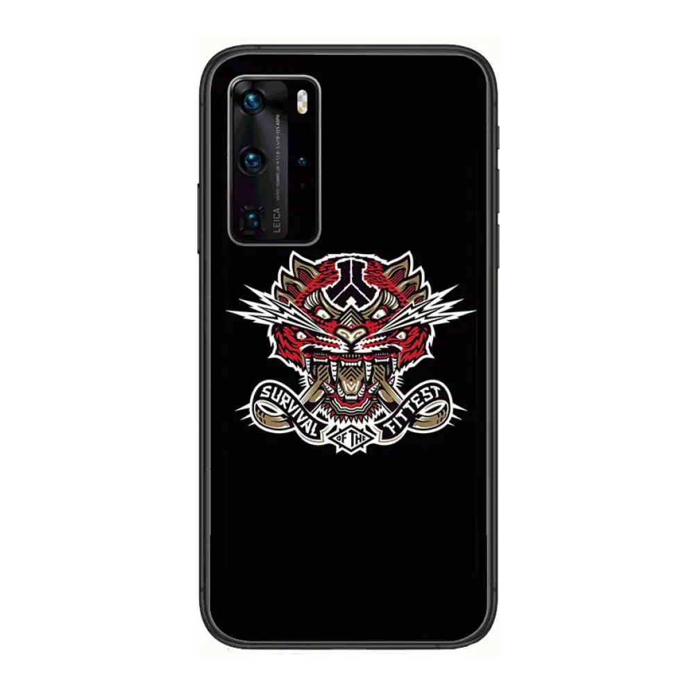 

Defqon 1 Music Festival Phone Case For Huawei P 40 30 20 10 9 8 Lite E Pro Plus Black Etui Coque Painting Hoesjes comic fashion