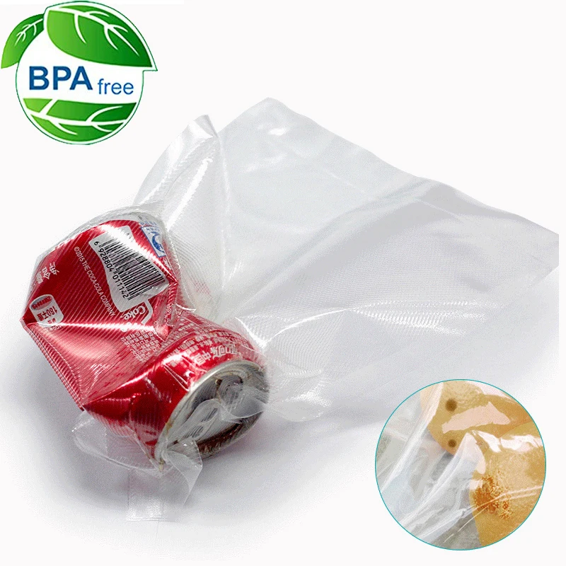 Household Food Vacuum Packing Bag For Sealer Storage bags Fresh Long Keeping 12/15/20/25/28cm*500cm 5 Roll | Бытовая техника