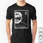 Черно-белая футболка с надписью Adam, 100% хлопок