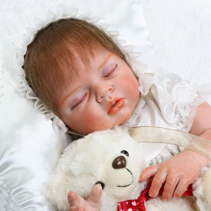 55 Reborn Baby Doll Bebe Buy At The Price Of 63 25 In Aliexpress Com Imall Com