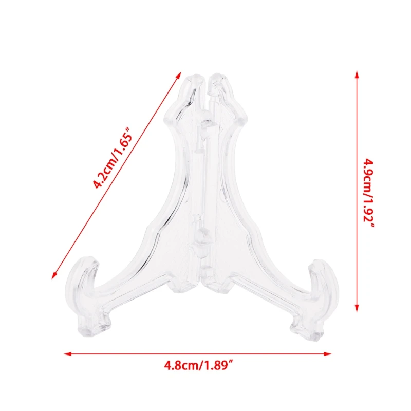 Пластиковый дисплей 42 мм мерная монета жетон значок держатель модель C63B | Дом и