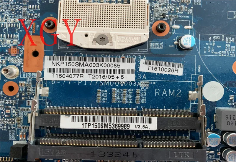 6-77-p150sm00-d03a для Hasee Raytheon CLEVO P150SM P170SM материнская плата DDR3 100% ТЕСТ ОК |