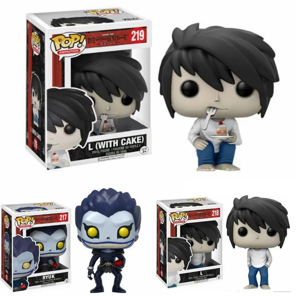 Funko POP die Note L и (с тортом) RYUK фигурка декоративная модель игрушка | Игрушки хобби