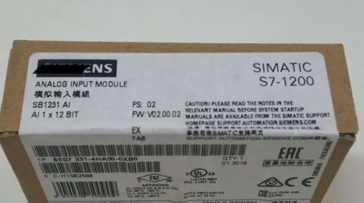 

New Original In BOX 6ES7231-4HA30-0XB0 6ES7 231-4HA30-0XB0 {Warehouse stock} 1 Year Warranty Shipment within 24 hours