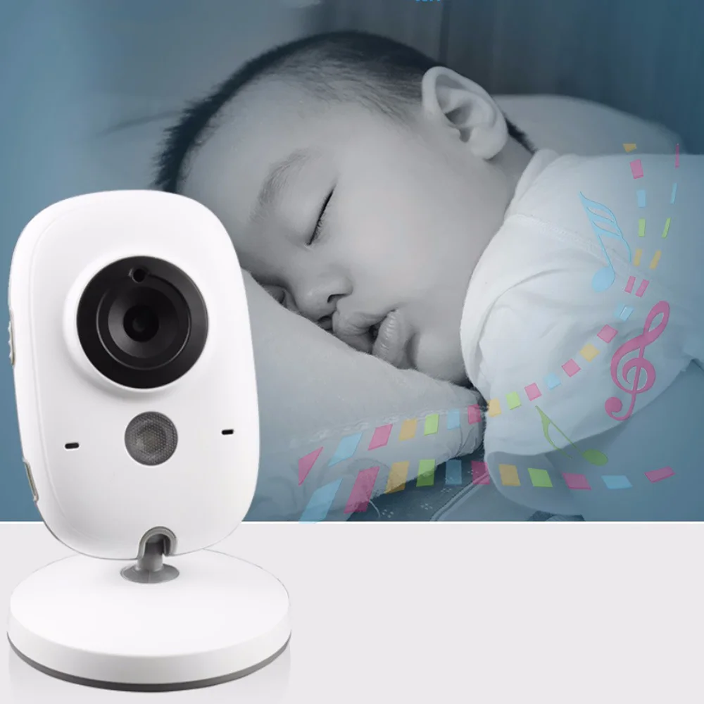 VB603 2.4G Video Baby Monitor Security Mini Camera 3.2 Inch Screen 2 Ways Audio Talk And Night Vision Temperature Monitoring | Мать и
