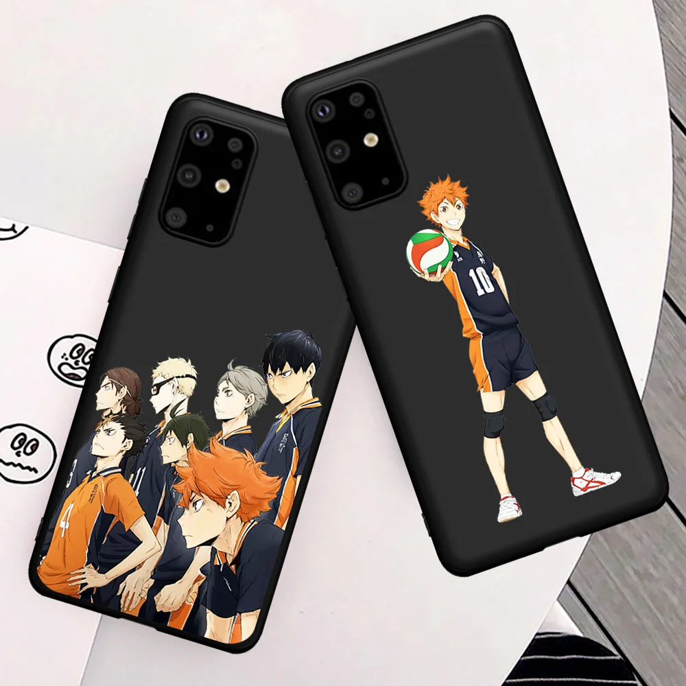 

Cute Japan Anime Oya Haikyuu Love Volleyball Soft Phone Case For Samsung S21 S20 S8 S9 S10 Plus Note 9 10 20 Ultra Coque Fundas