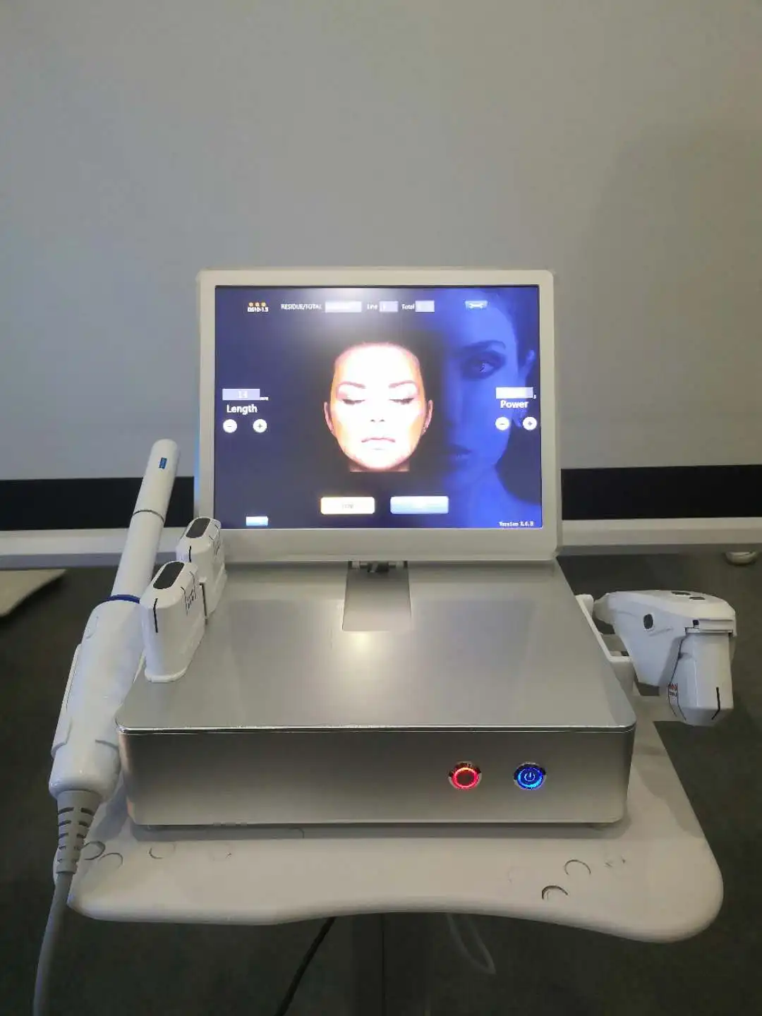 

Portable Professional 2 in 1 3D Hifv machine for Anti Aging Face Lift / Vaginal Tightening / Wrinkle Removal beauty salon & spa