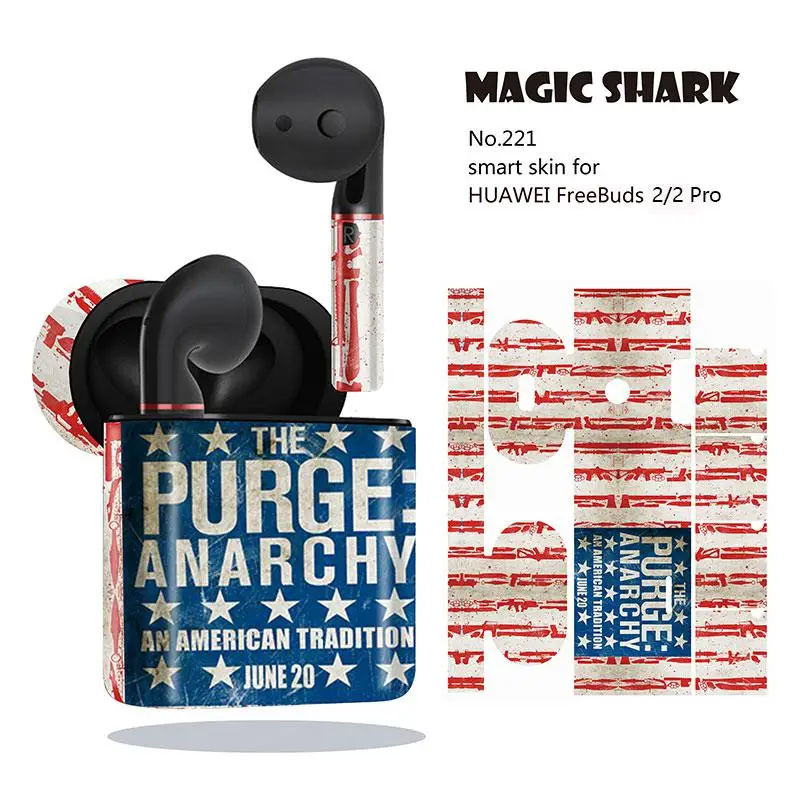 Новинка 100% чехол-наклейка с принтом в виде черепа орла флага США защитный чехол