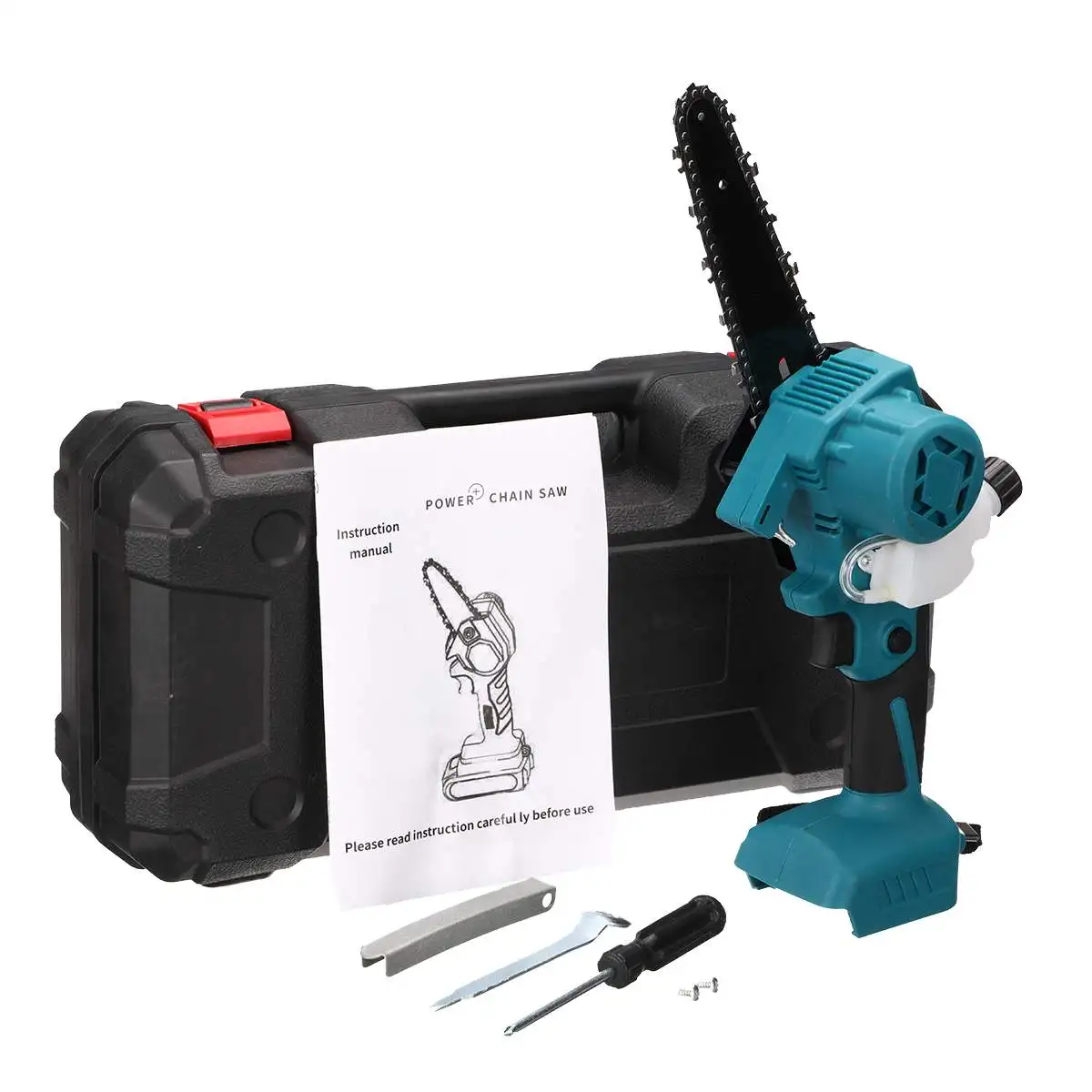 

6 Inch 1500W Pruning Saw Electric Chainsaws Removable For Fruit Tree Garden Trimming Automatic Fefueling For Makita 18V Battery