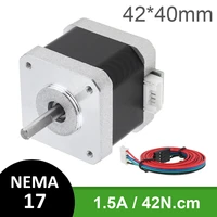 nema 17 stepper motor 42 motor 40mm 42n cm 4 lead stepper motor for automation equipment engraving machine cnc 3d printer parts