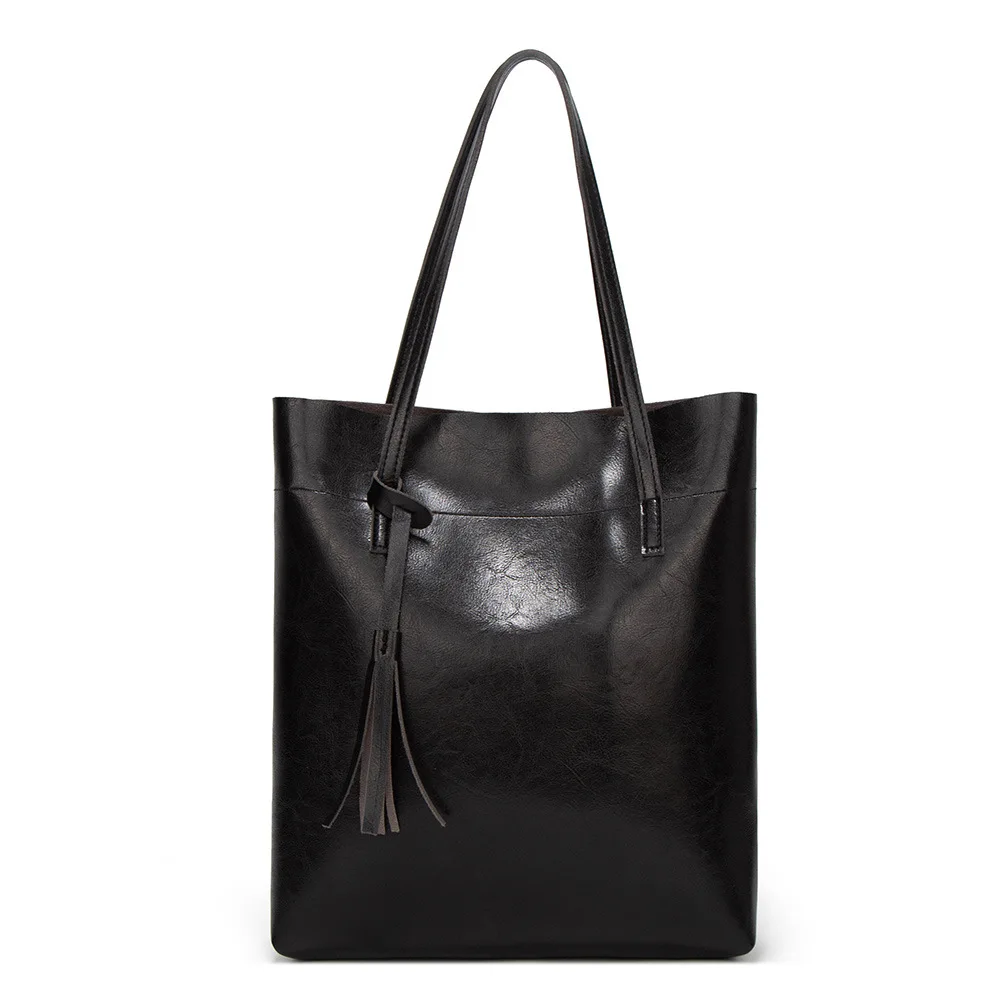 

2020 spring new handbags Korean version of the trendy women's handbags fashion tassel tote bag