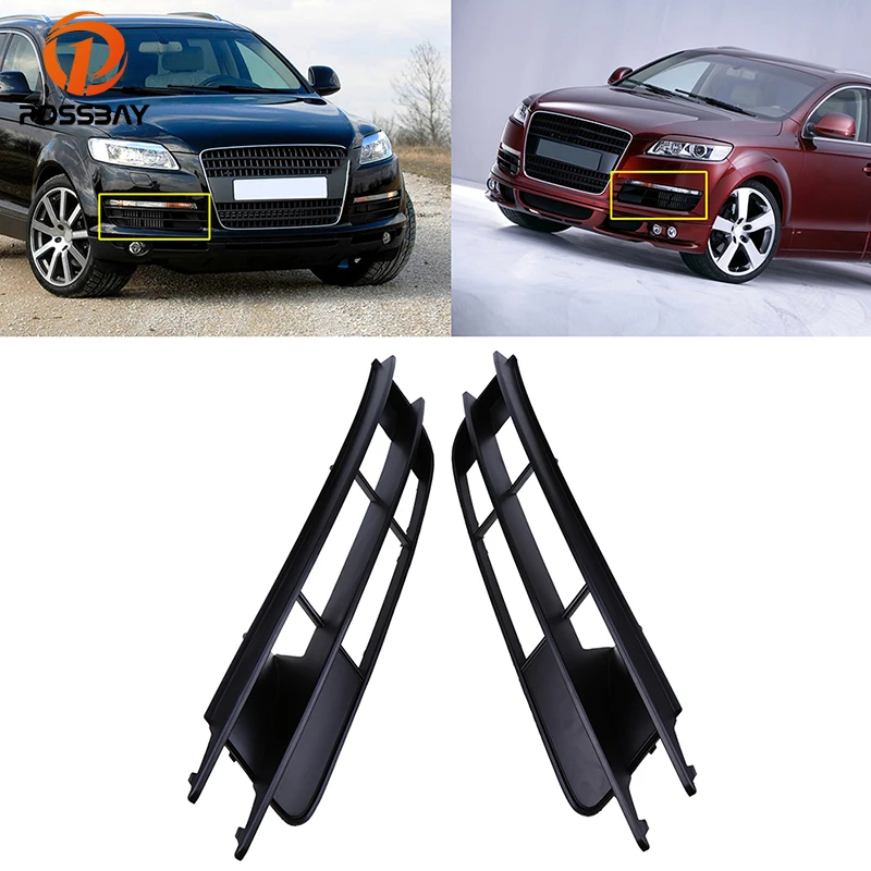 Противотуманный светильник posbay решетка для Audi Q7 MK1 2006 2010 передняя нижняя боковая