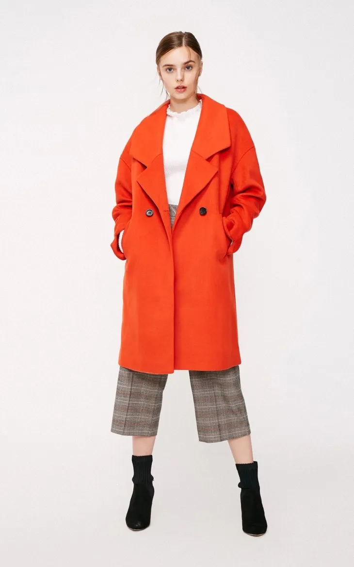 Vero Moda женское двубортное пальто с лацканами | 318327529
