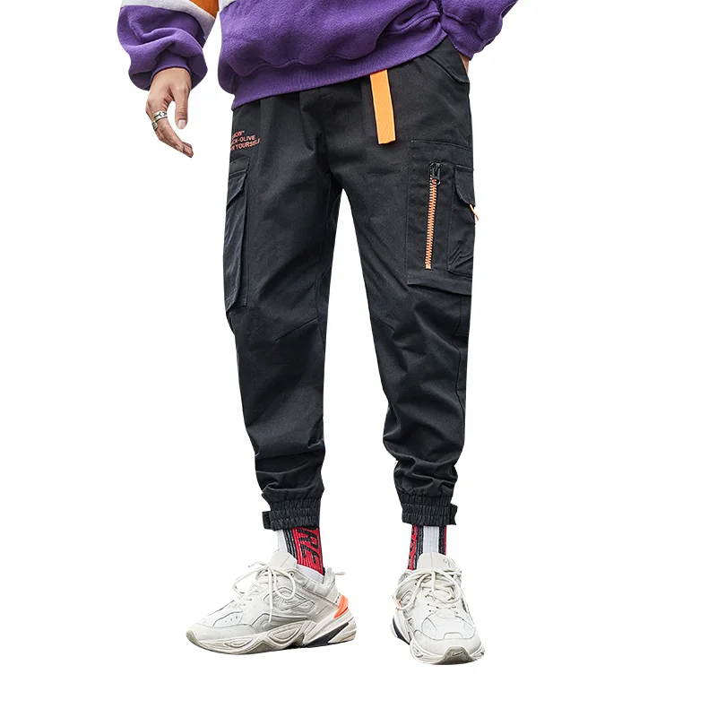 Мужские брюки карго 2020 стиль сафари джоггеры мужские хип-хоп повседневные