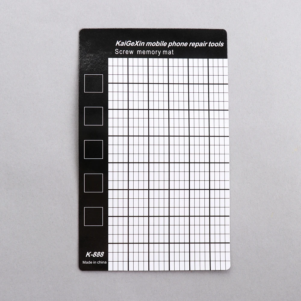 Винт памяти ковер магнитные компоненты анти-потеря ладони Pad разборка мобильного телефона Ремонт Инструменты блок коврик винт Органайзер