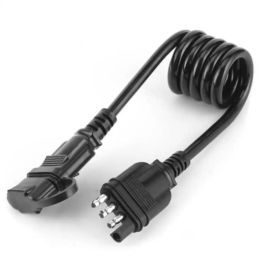 4 Pin Плоский расширение проводов 3ft крышка гибкий спиральный|Защитные рамки| |