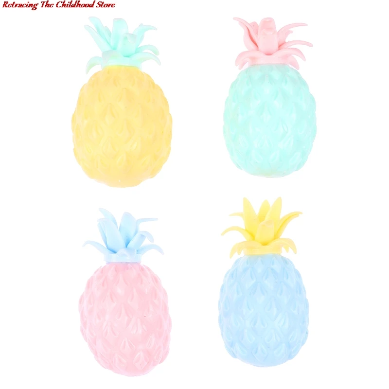 Bola de uvas antiestr&eacute;s para ni&ntilde;os, juguete de descompresi&oacute;n de pi&ntilde;a, 1 unidad-4