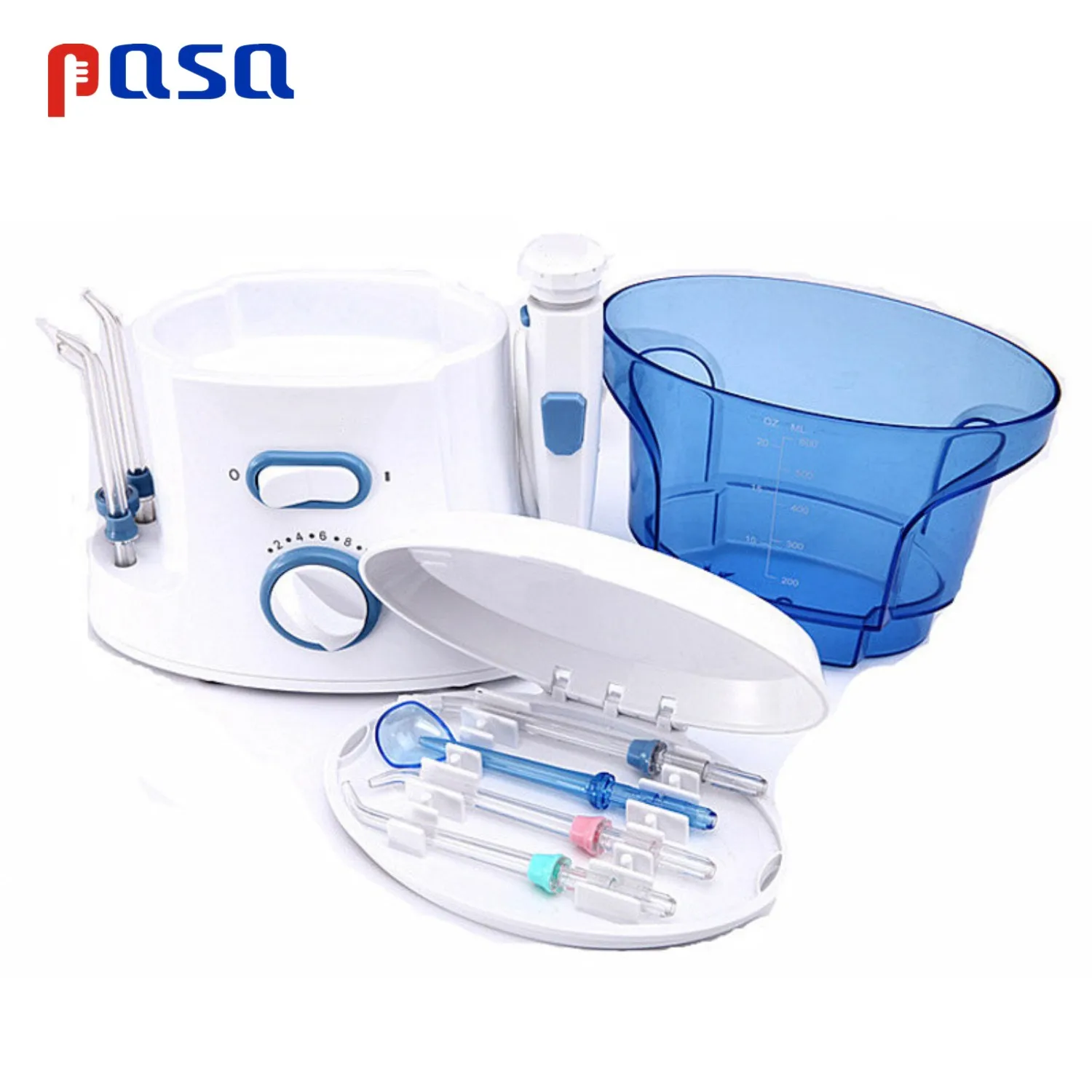 Oral Pulsing Irrigator 7pcs Tips Dental  SPA Teeth Water Flosser Water Floss 600ml Oral Hygiene Dental Flosser Water Flossing enlarge