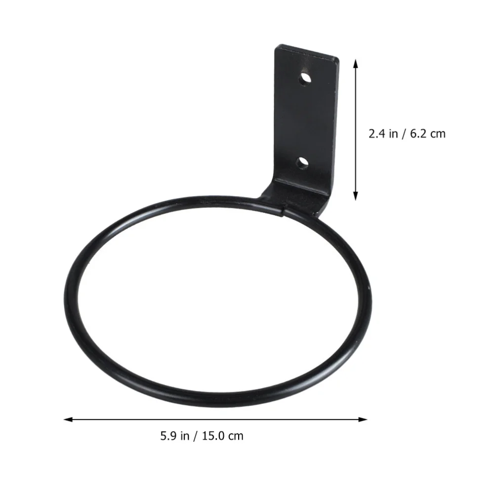 

2Pcs Wall Mount Pot Holder Planter Hanger Hook Ring Bracket for Balcony Garden
