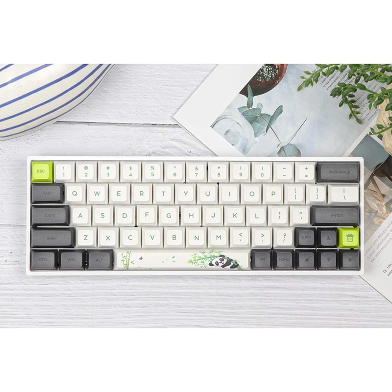 

Mechanical Keyboard, Waterproof and Dustproof USB Wired Mechanical Keyboard Supports Win&Mac Key Layout