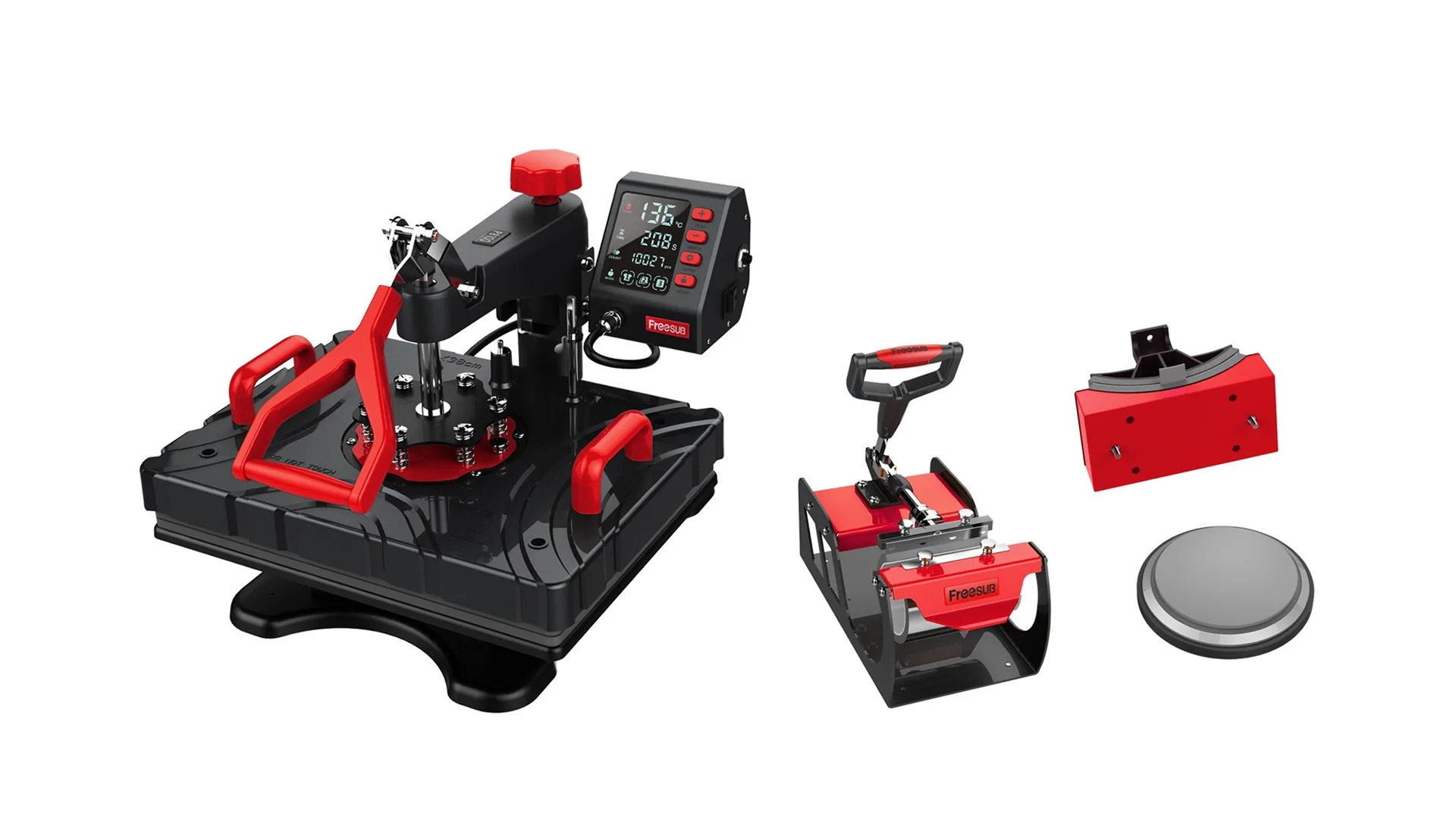 

Многофункциональная печатная машина Freesub 11 в 1, термопресс для печати на футболках и кружках, 29*38 см, сублимационная машина