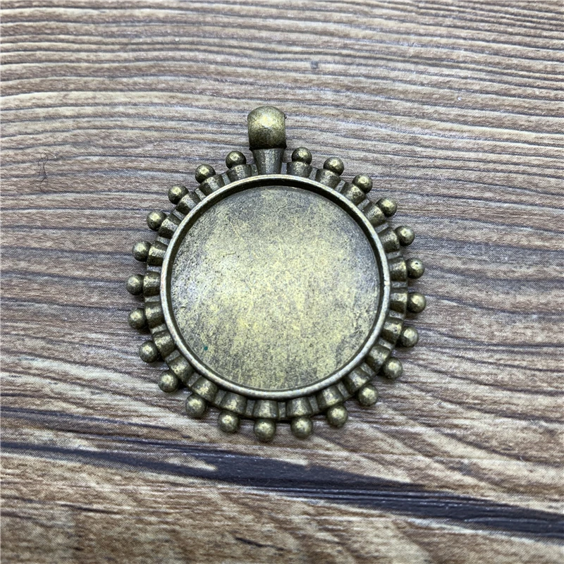 Стеклянный кабошон из сплава 2 шт. 25 мм | Украшения и аксессуары