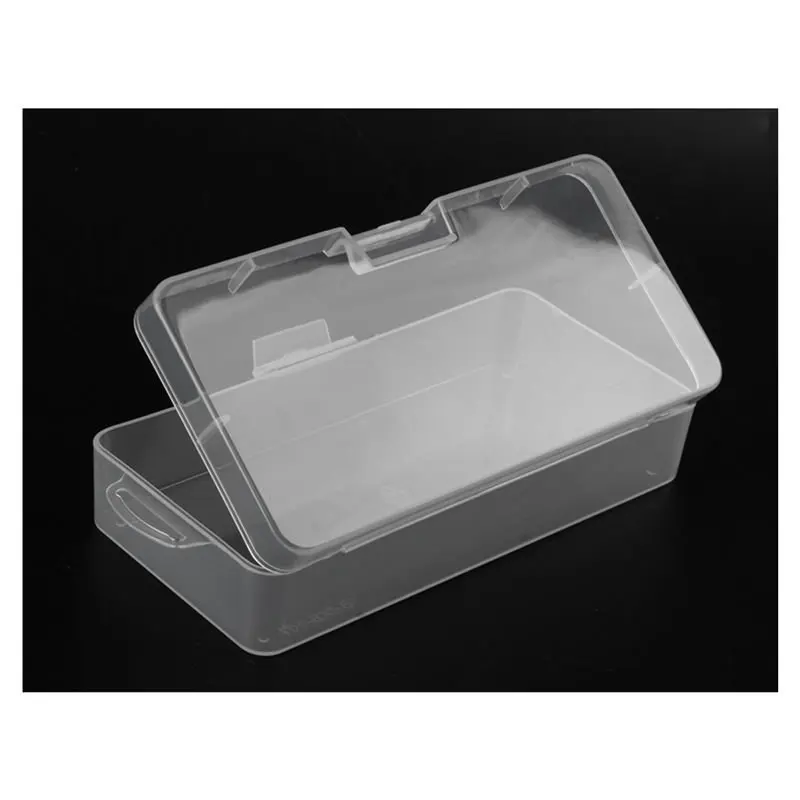 

Clear Plastic Jewelry Rectangle Case Box Holder Container 18cm x 8.5cm x 4.5cm