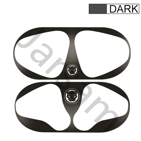 Blackdevil Горячая Распродажа, металлическая Пылезащитная наклейка для Apple AirPods, чехол, пылезащитная защитная наклейка, защитная пленка, аксессуары для Air Pods - Цвет: Blackdevil