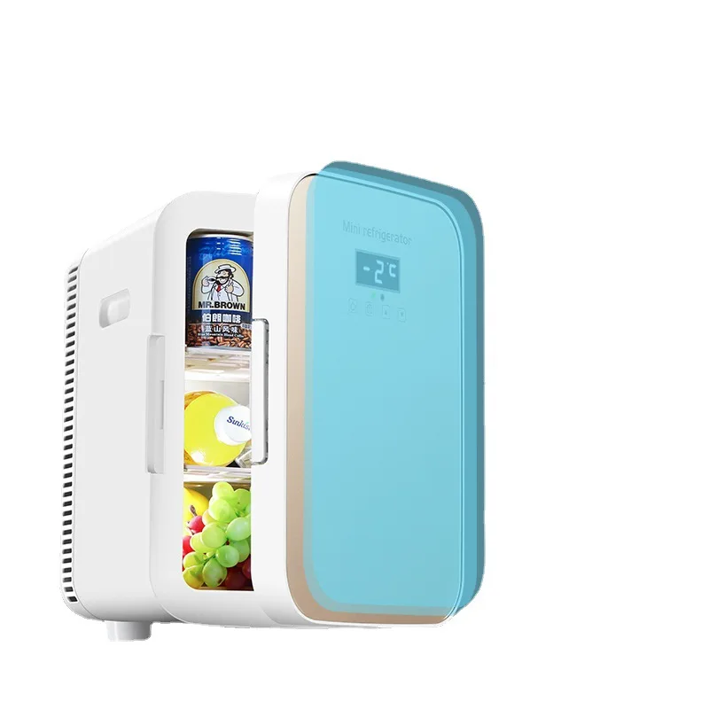 

The new 13.5L car refrigerator mini small household dormitory single door refrigeration heating and cooling box