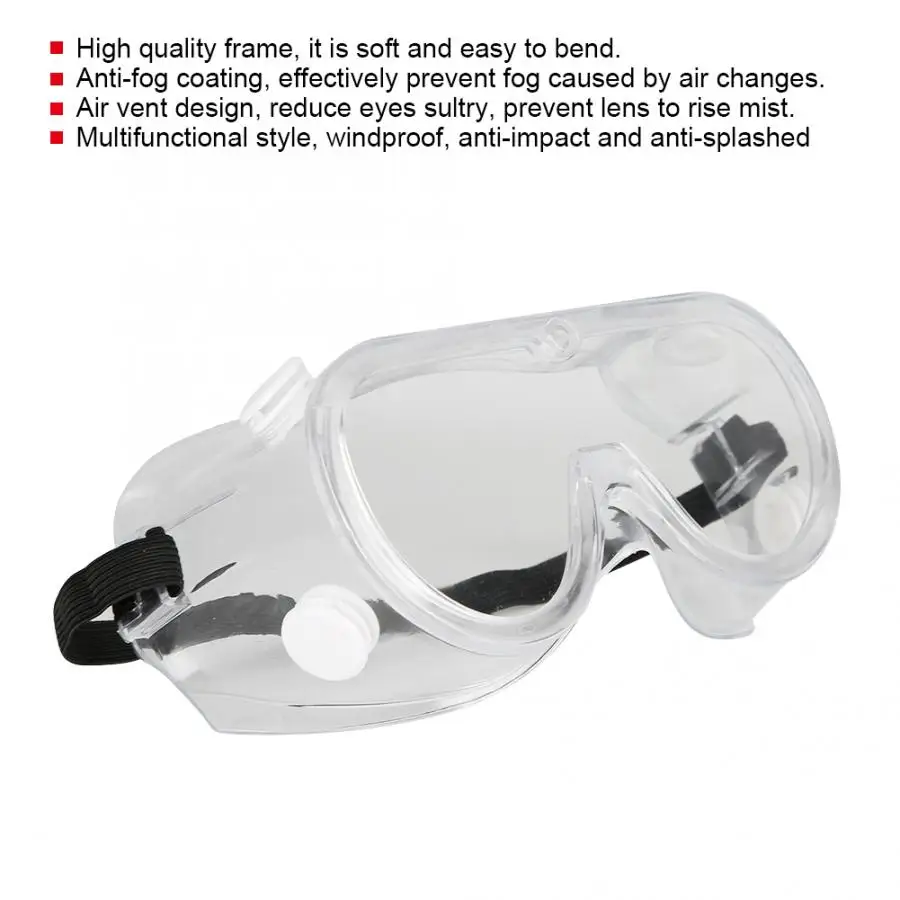 1621AF Safety Glasses Anti-Fog Dustproof Windproof Labor Working Protection Goggles Polycarbonate | Безопасность и защита