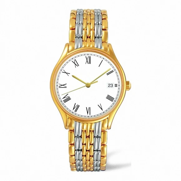 

Высококачественные мужские механические часы с автоматическим ритмичным календарем, модный стальной ремешок, сапфировое стекло