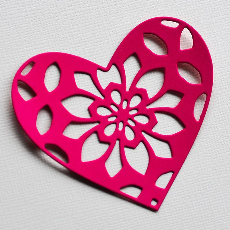 Сердце Слои набор высекальных форм для ко Дню Святого Валентина DIY Скрапбукинг