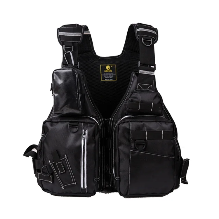 Спасательный жилет для рыбалки кг многофункциональный 8 карманов занятий