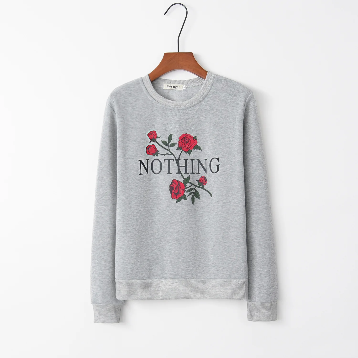 Basic Flowral 2022 New Design Hot Sale Hoodies Sweatshirts Women Casual Kawaii Harajuku Sweat Girls European Tops Korean