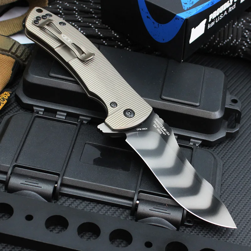 Складной нож с узором тигра портативный карманный тактический клинок для