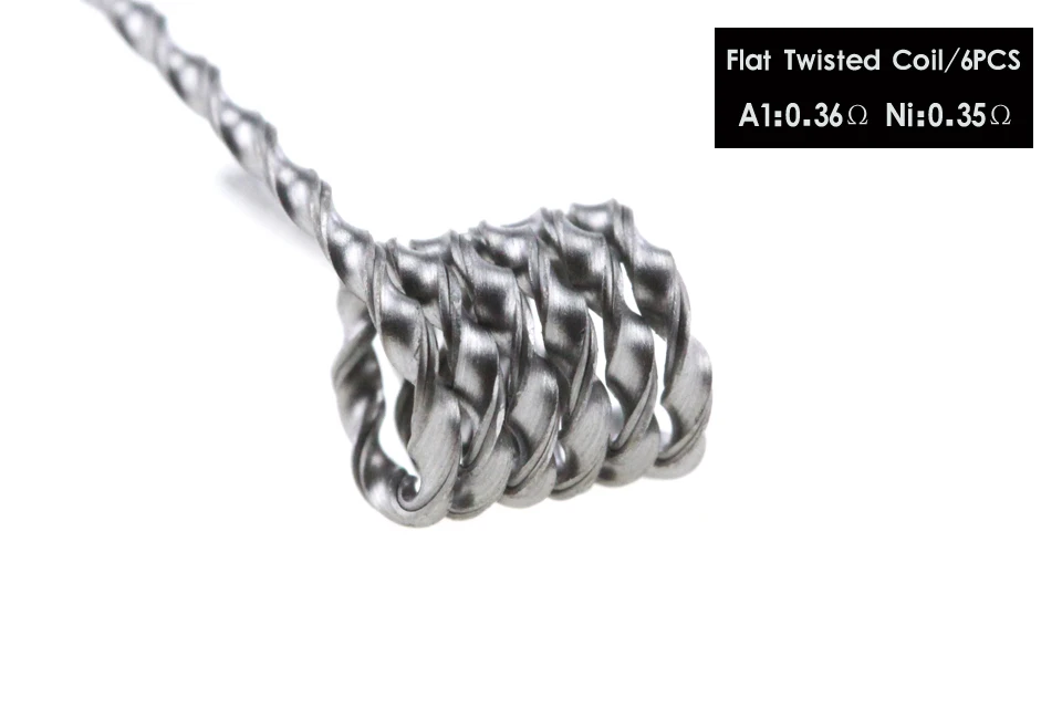 

New 8 in 1 heating wire mixed with a variety of combination twists Hive Quad A1 Premade Coils For Atomizer RTA RDA