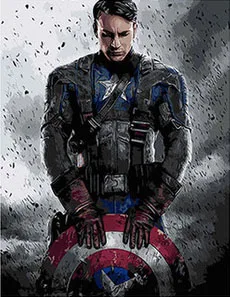 Balala DIY Marvel Мстители Endgame Железный человек живопись по номерам настенные