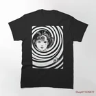 Мужская хлопковая футболка junji ito Uzumaki, летняя черная футболка в стиле панк-рок, CBs, андеграунд, S-XXL