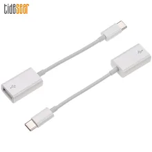 USB 2.0 A Female To Type-C Male Adapter Type C OTG Cable For Samsung Xiaomi Huawei HTC Mobile Smartphone Tablet Flash Drive Data