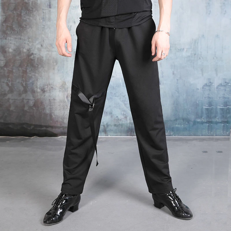 Брюки для латинских танцев Новый стиль занятий танцами взрослых Мужские