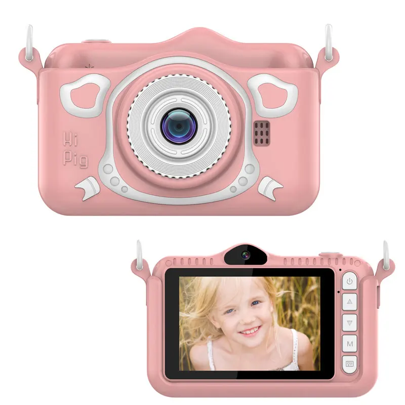 

Kids Camera 3.5 inch 720P HD 30MP Children Digital Camera Cute Cartoon Photo Video Toys Camera For Girls Boys Birthday Gift