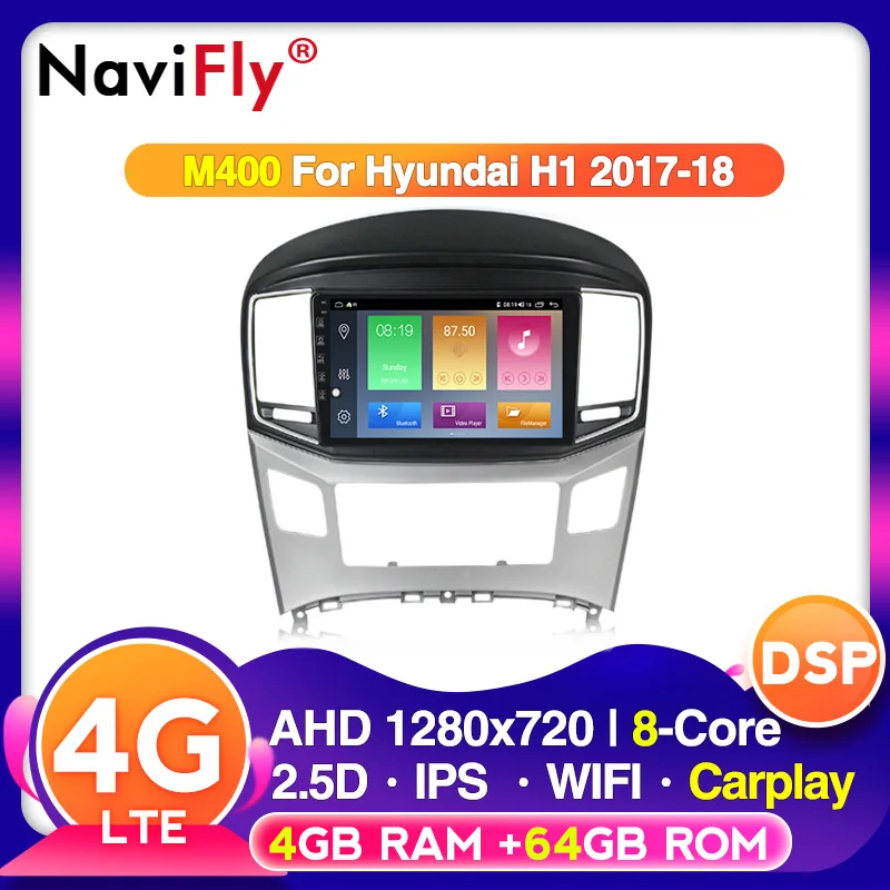 9 &quotсистема GPS-навигации для 2017 2018 HYUNDAI H1 Android 10 0 автомобильный стерео