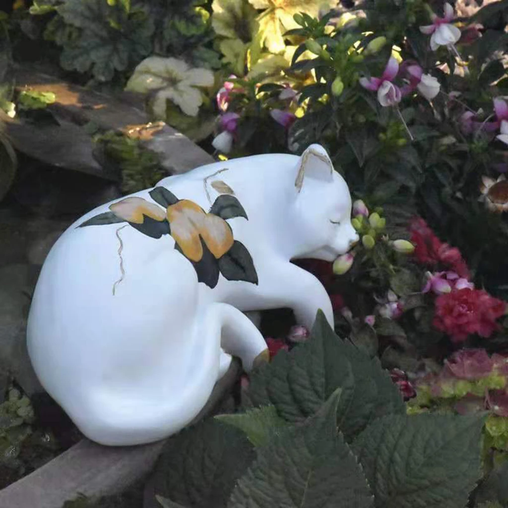 Спящая фотография украшение животные Искусство Скульптура для дома и улицы