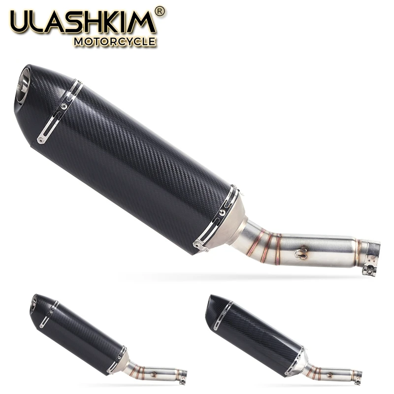 

Выхлопная труба глушителя мотоцикла, средняя труба без шнуровки для HONDA CBR400 CB500R CBR500R 2013-2015 CB400X CB500X 2013-2019