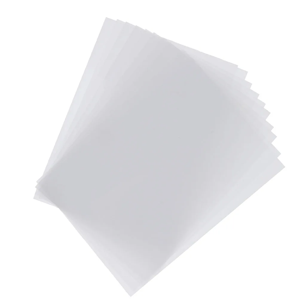 DIY Усадочные пустые листы прозрачная пластиковая термоусадочная пленка бумажная