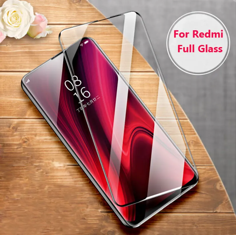 Only Front Glass 2 в 1 закаленное стекло для Xiao mi Red mi K20 pro mi 9T Pro mi 9T защитное стекло на для Red mi 7A Note7 Pro Защитная пленка для камеры - Цвет: Only Front Glass