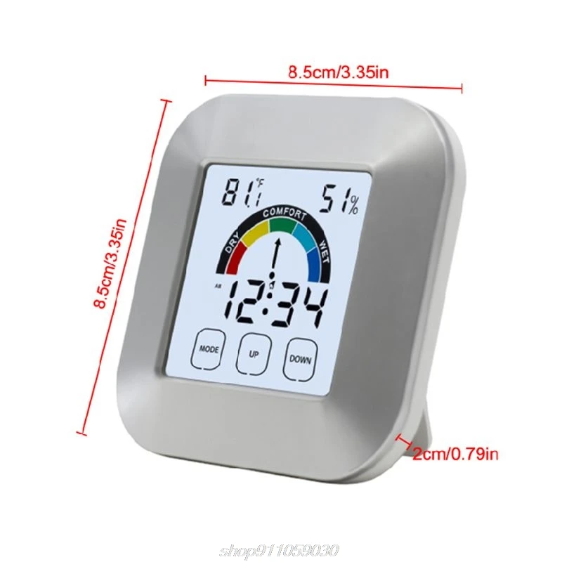 

Color Screen Electronic Clock Indoor Comfort Indicator New Thermometer And Hygrometer D14 20 Dropshipping