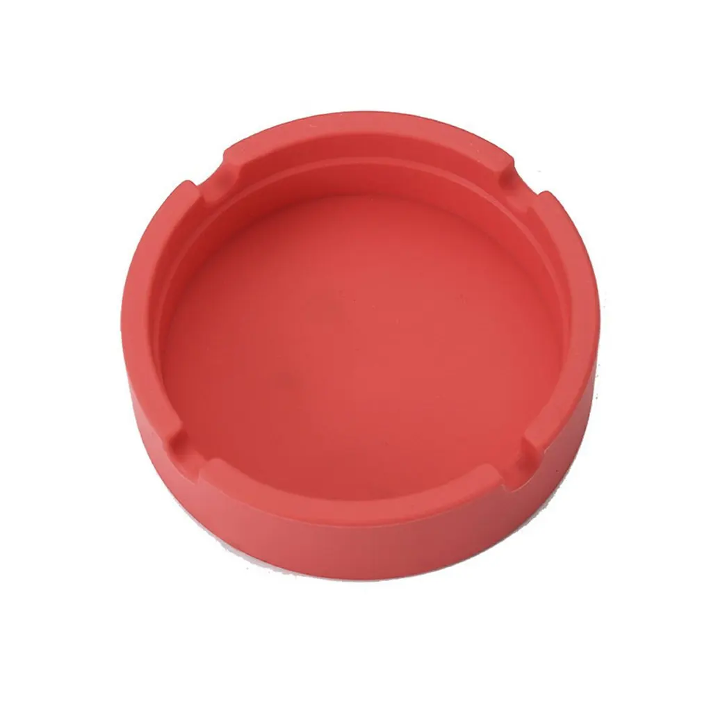 

Ashtray Scald Proof Fall Proof Silica Gel Ashtray Lightweight Ashtray Heat Insulation Smooth And Even Ashtray