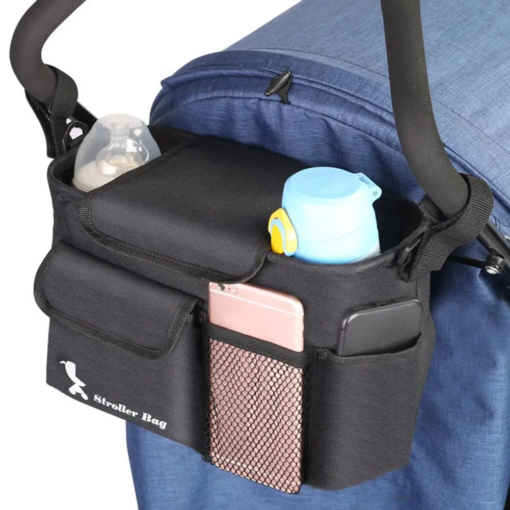 

Large Capacity Stroller Organizer Bag Baby Carriage Mummy Diaper Bags Cart Bottle Bag Car Bag Baby Stroller Accessories