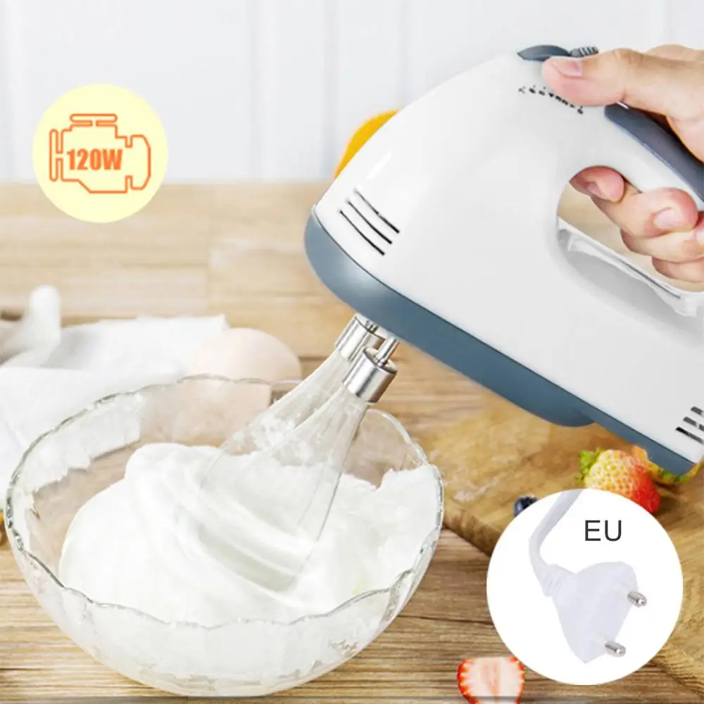 7 скоростей высокое Мощность Электрический Еда ручной миксер блендер для теста